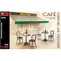 Amazon | ミニアート(Miniart) 1/35 カフェのフランス市民 1930